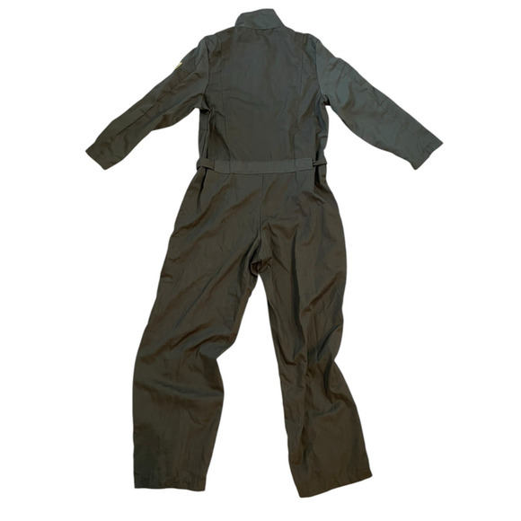 Halloween Costume TOP GUN FLIGHT SUIT Jumpsuit Large Maverick Goose Tom Cruise - Picture 7 of 14